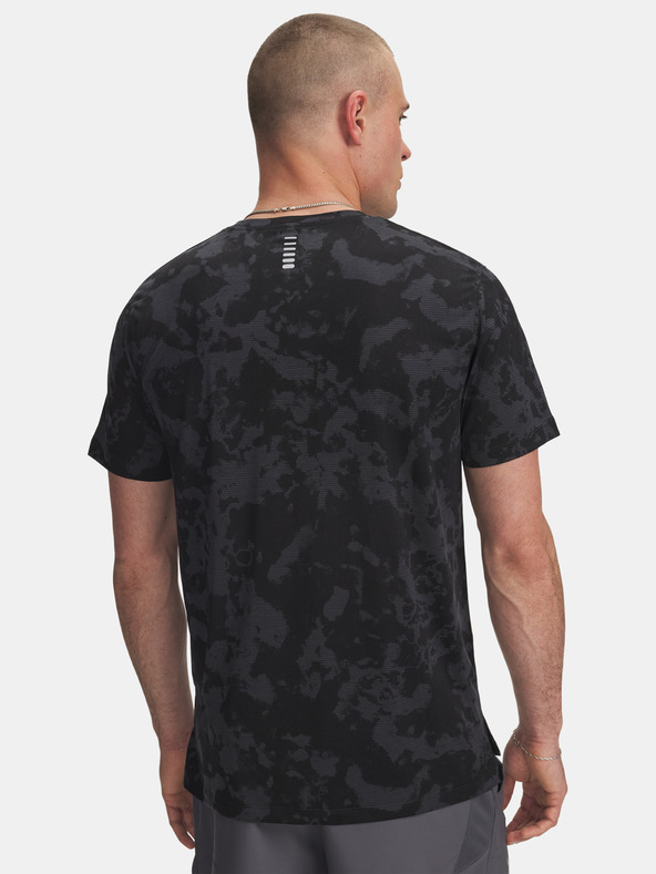 Under Armour Мъжка тениска Under Armour UA Launch Printed SS-GRY