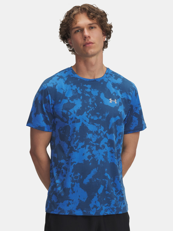 Under Armour Мъжка тениска Under Armour UA Launch Printed SS-BLU