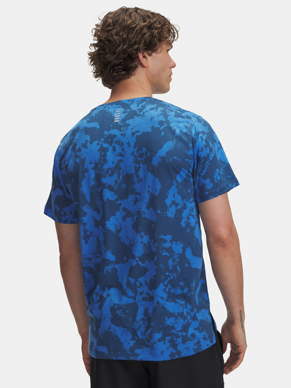 Under Armour Мъжка тениска Under Armour UA Launch Printed SS-BLU