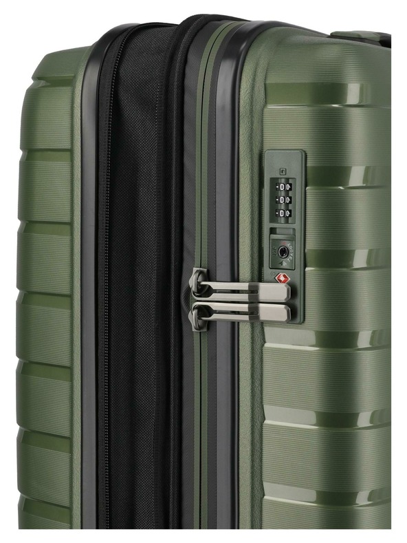 Travelite Пътен куфар Travelite Air Base S exp Olive