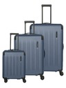 Travelite Комплект пътни куфари Travelite Dynamiic S,M,L Denim blue