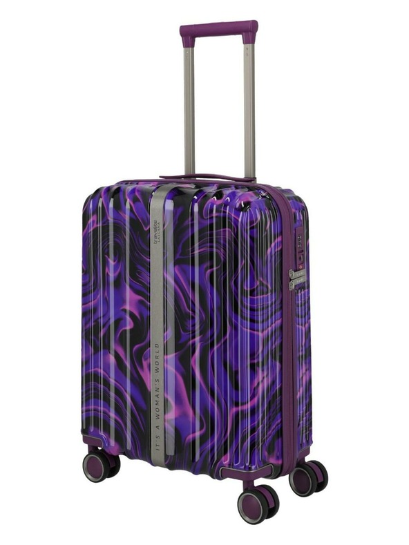 Travelite Пътен куфар Travelite Lascana Edition S Purple Swirl