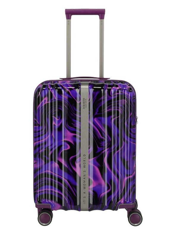 Travelite Пътен куфар Travelite Lascana Edition S Purple Swirl