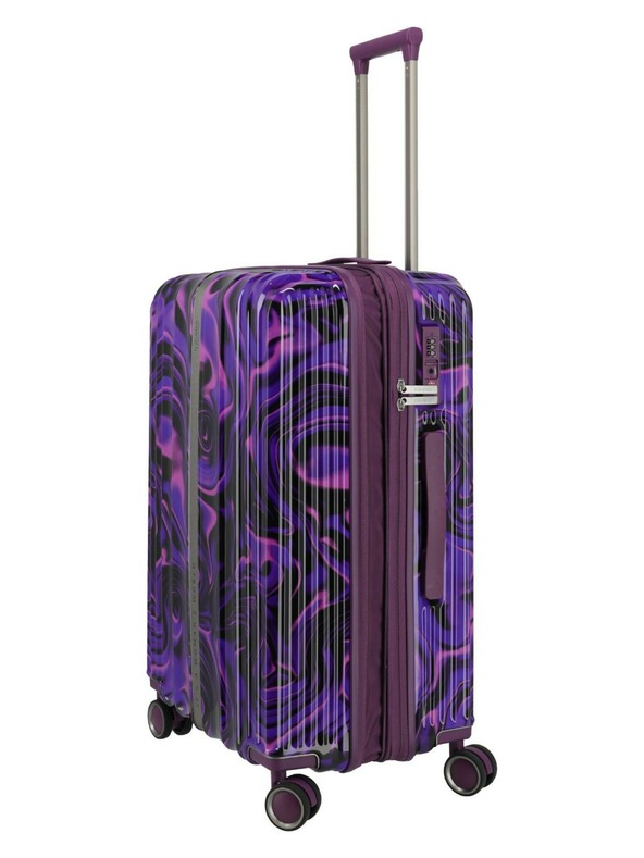 Travelite Пътен куфар Travelite Lascana Edition M Purple Swirl