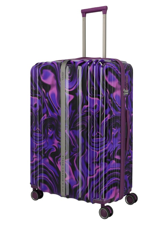 Travelite Пътен куфар Travelite Lascana Edition L Purple Swirl