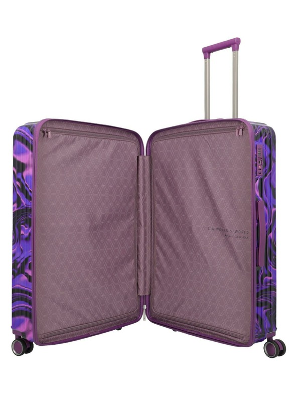 Travelite Пътен куфар Travelite Lascana Edition L Purple Swirl