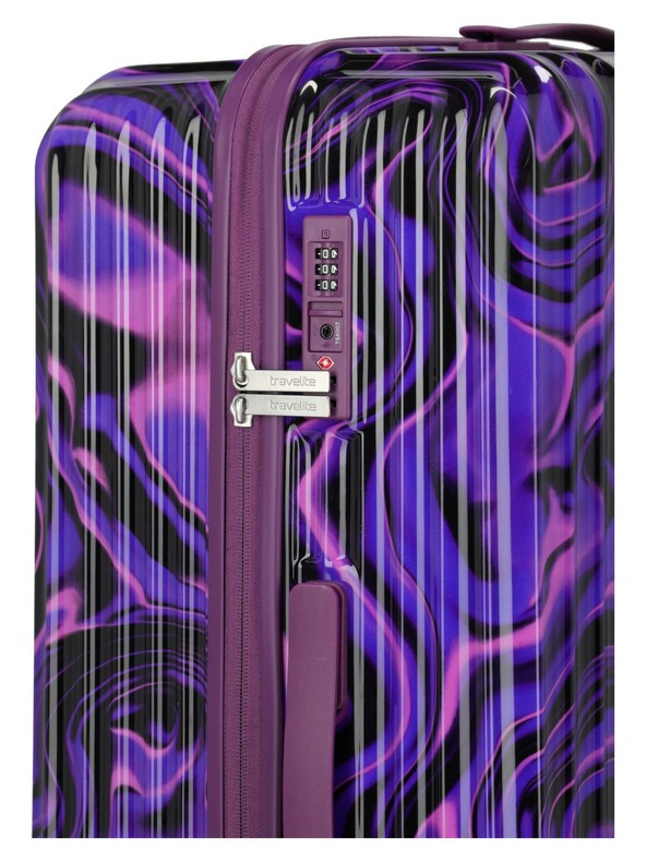 Travelite Пътен куфар Travelite Lascana Edition L Purple Swirl