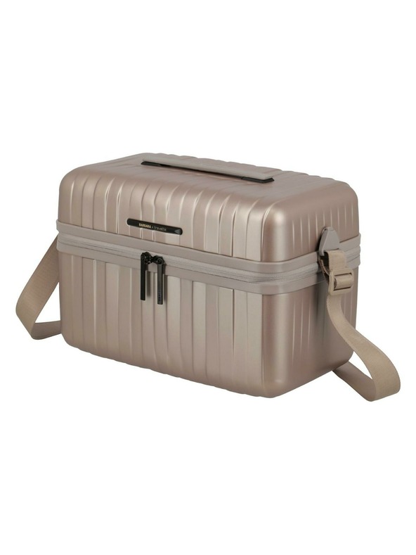Travelite Козметичен куфар Travelite BARBARA Novelty Beauty Case Satin Nude