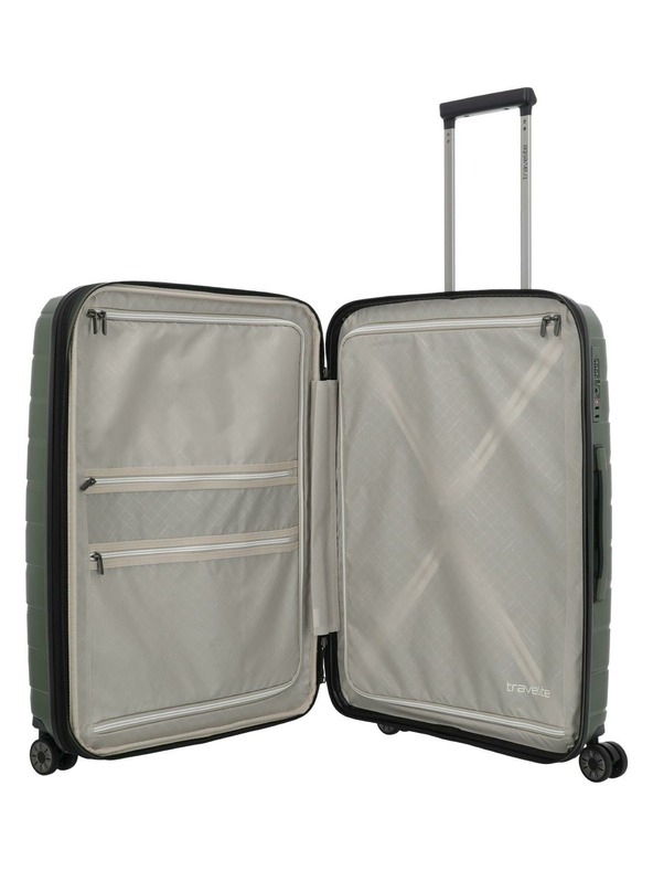 Travelite Пътнически куфар Travelite Air Base M Olive
