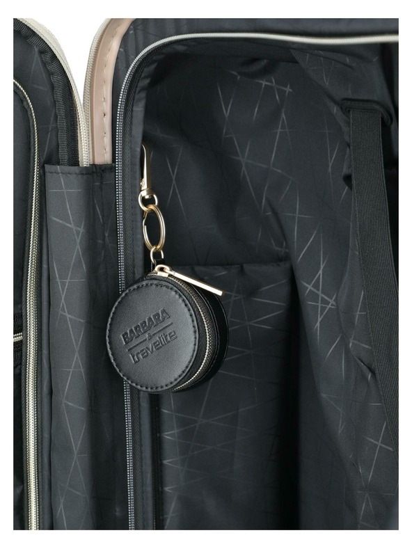 Travelite Пътнически куфар Travelite BARBARA Novelty S Satin Nude