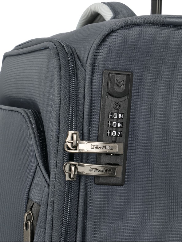 Travelite Пътнически куфар Travelite Jetpack Max 4 Cabin Anthracite