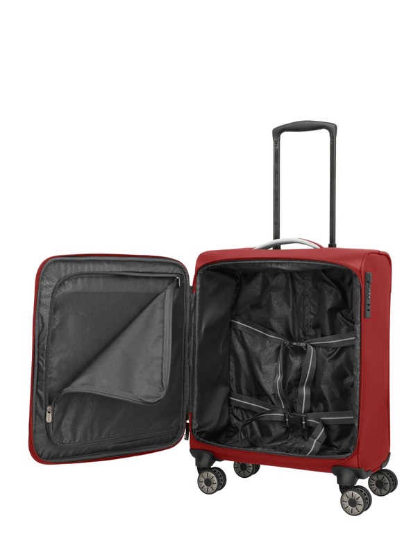 Travelite Пътнически куфар Travelite Jetpack Max 4 Cabin Red