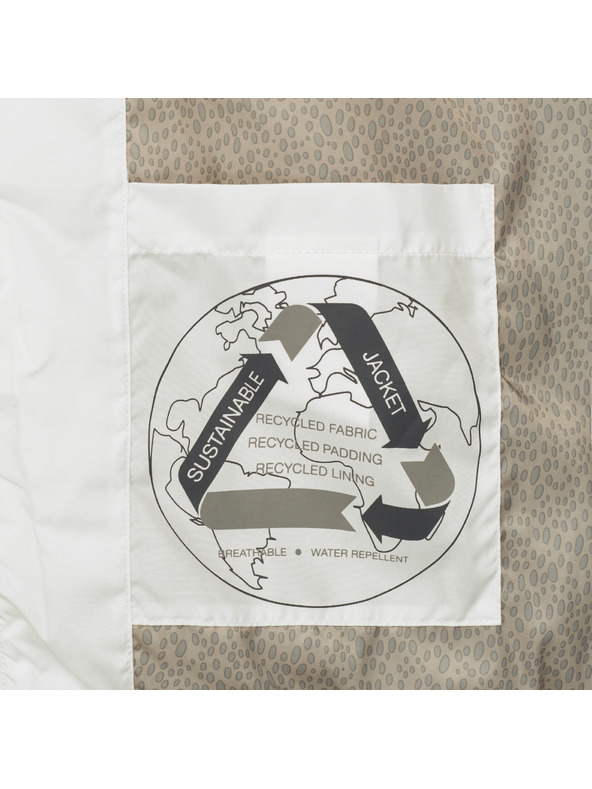 Geox Бяла дамска пухена яке Geox Anylla