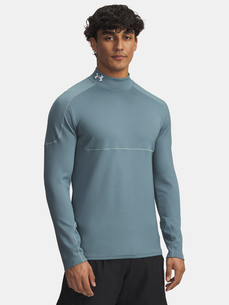 Under Armour Мъжка блуза Under Armour Cold Weather Grid LS Mock-BLU