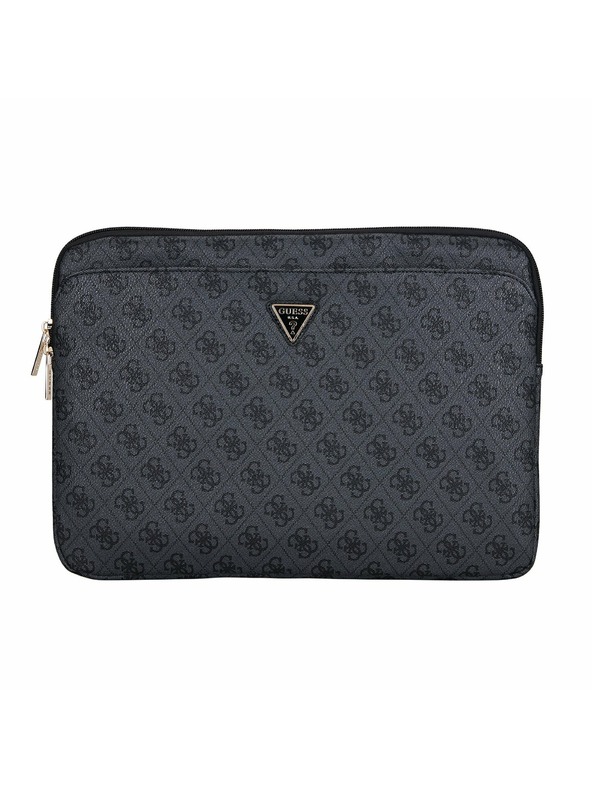 Guess Guess PU 4G Triangle Logo Калъф за лаптоп 14" Черно