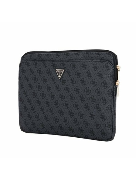 Guess Guess PU 4G Triangle Logo Калъф за лаптоп 14" Черно