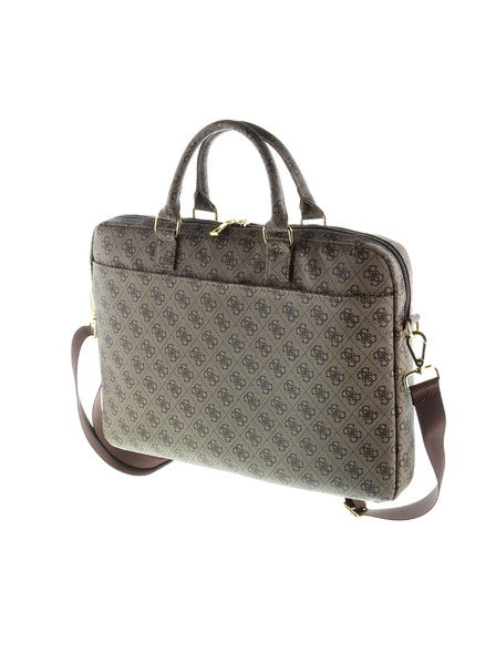 Guess Guess 4G UpTown Чанта за лаптоп 15" Кафяво