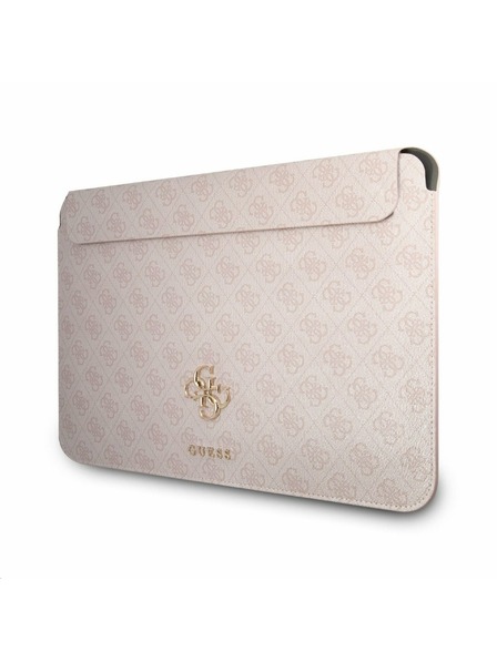 Guess Guess PU 4G Metal Logo Калъф за компютър 13" Розово