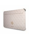 Guess Guess PU 4G Metal Logo Калъф за компютър 13" Розово