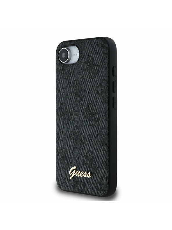 Guess Guess 4G заден калъф за iPhone 16e сив