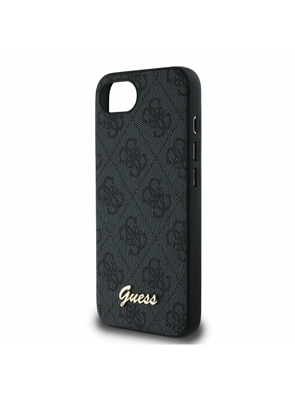 Guess Guess 4G заден калъф за iPhone 16e сив