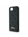 Guess Guess 4G заден калъф за iPhone 16e сив