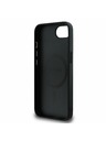 Guess Guess PU 4G Peony MagSafe заден калъф за iPhone 16e черен