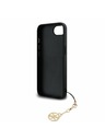 Guess Guess 4G Charm Заден калъф за iPhone 16e Tone on Tone Grey