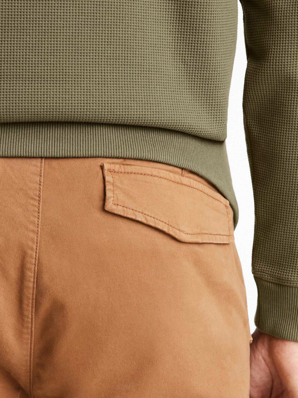 Celio Кафяв мъжки панталон с джобове Celio Cobattle1