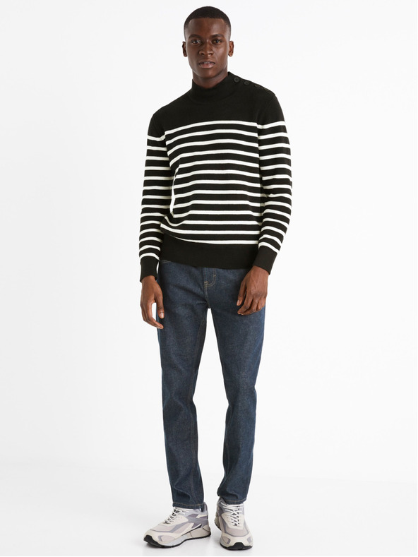 Celio Тъмносини мъжки дънки Celio C25 Donew