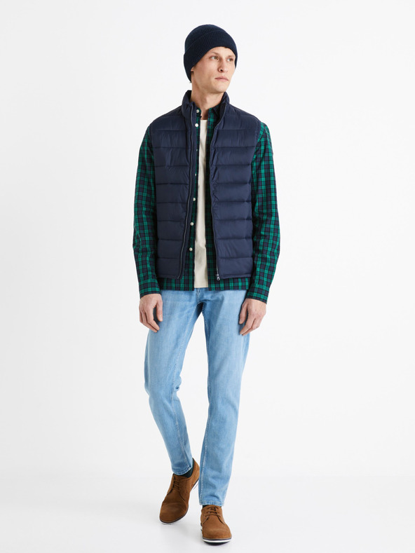 Celio Светлосини мъжки слим дънки Celio C25 Dosoft25