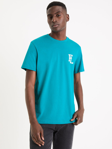 Celio Синя мъжка тениска Celio Gexflov