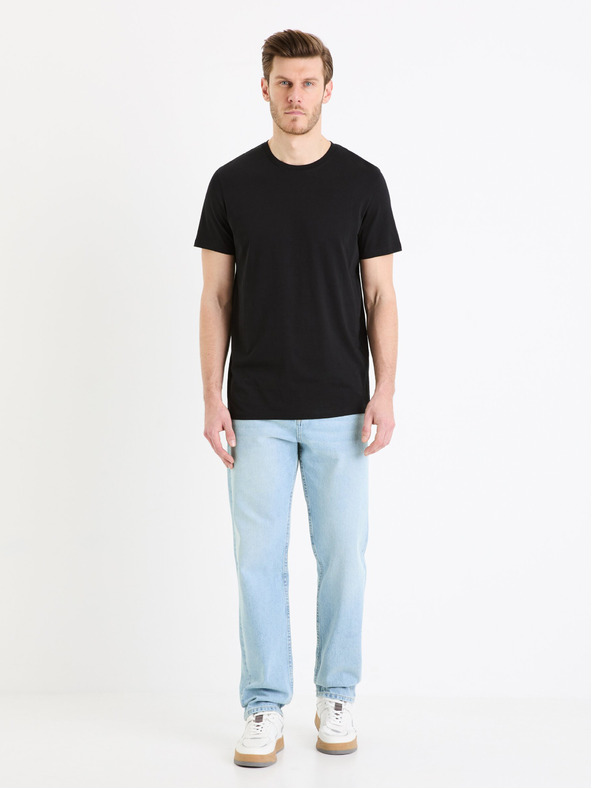 Celio Светлосини мъжки дънки Celio C15 straight Fodroit 30