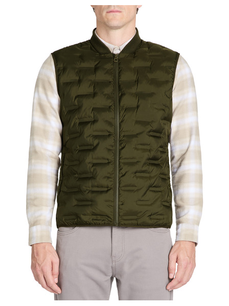 Celio Мъжка жилетка в цвят каки Celio Jubianco