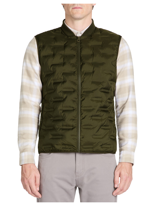 Celio Мъжка жилетка в цвят каки Celio Jubianco