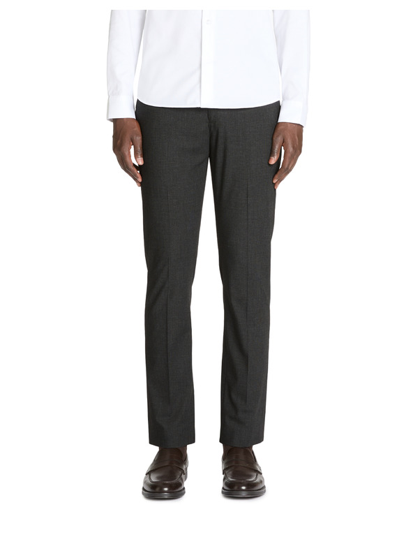 Celio Черен мъжки официален панталон Celio Fabeille2 regular