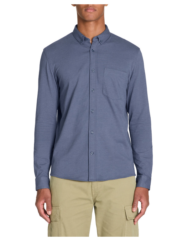 Celio Памучна риза от пике Bapik Celio