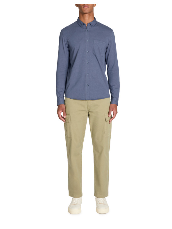 Celio Памучна риза от пике Bapik Celio