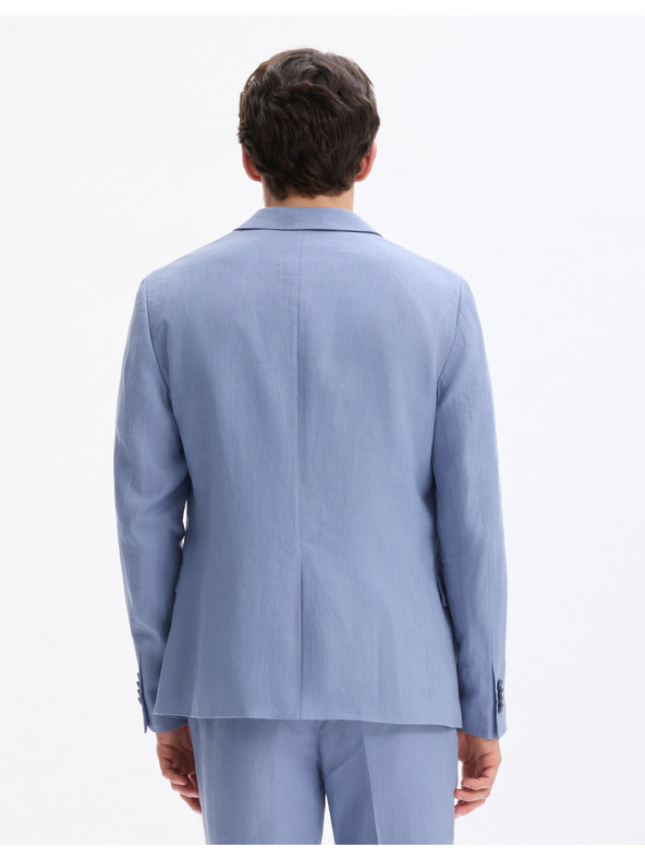 Celio Ленено сако slim Buhot2