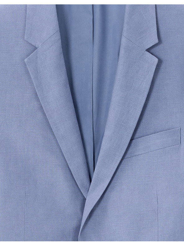 Celio Ленено сако slim Buhot2