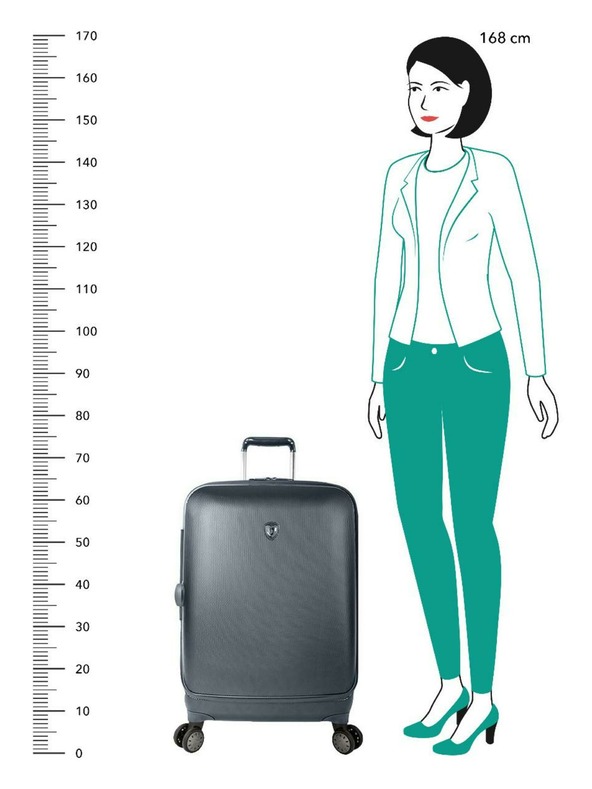 Heys Пътен куфар Heys Portal Smart M Slate Blue