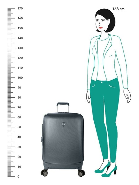 Heys Пътен куфар Heys Portal Smart M Slate Blue