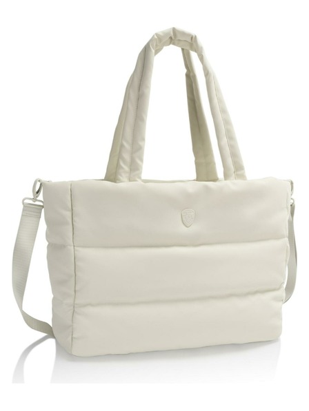 Heys Пътна чанта Heys Puffer Travel Tote Off White