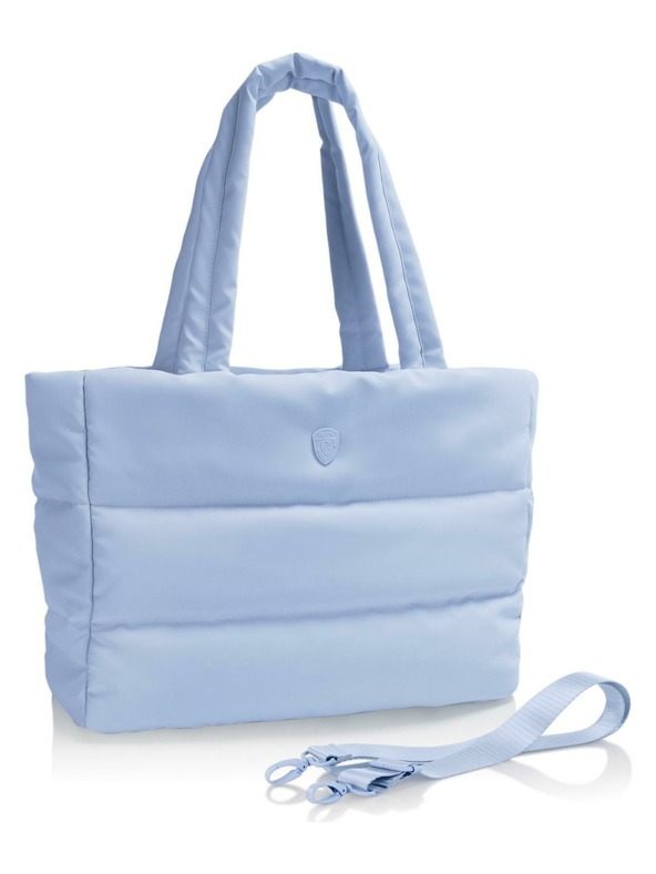Heys Чанта с дръжки Heys Puffer Tote Bag Light Blue