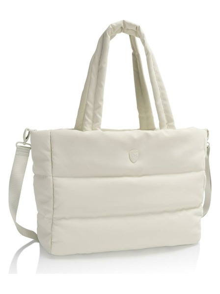 Heys Чанта с дръжки Heys Puffer Tote Bag Off White