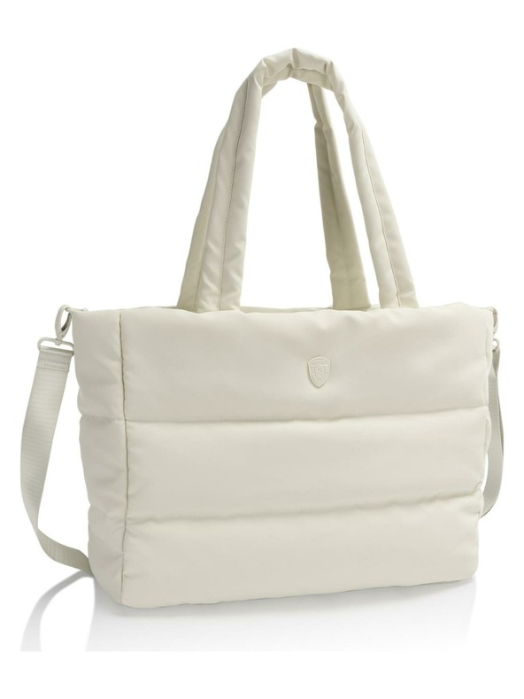 Heys Чанта с дръжки Heys Puffer Tote Bag Off White