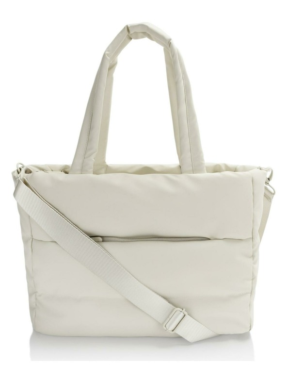 Heys Чанта с дръжки Heys Puffer Tote Bag Off White