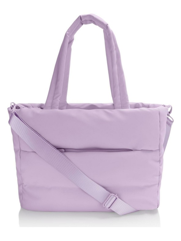 Heys Чанта с дръжки Heys Puffer Tote Bag Lavender