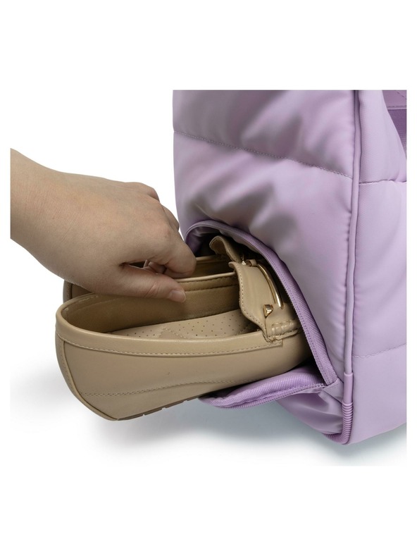 Heys Пътна чанта Heys Puffer Duffel Lavender