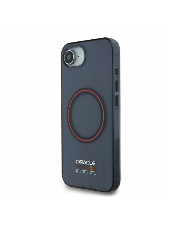 Oracle Red Bull Racing Red Bull PC/TPU червен пръстен MagSafe заден калъф за iPhone 16e Navy